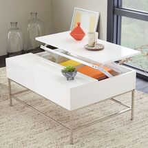 Online Designer Business/Office Lacquer Storage Coffee Table