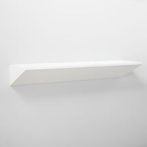 Online Designer Living Room Floating Wedge Shelf - White - 3'