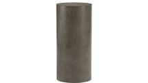 Online Designer Living Room Column Large Grey Pedestal Table