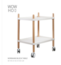 Online Designer Business/Office Normann Block table