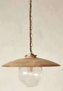 Online Designer Combined Living/Dining Edmund Pendant Light - 18" Natural Maple