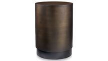 Online Designer Living Room Patina Bronze Drum Table