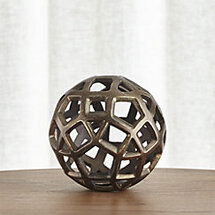 Online Designer Living Room Geo Small Decorative Metal Ball