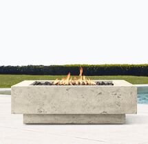 Online Designer Living Room 48" Ixtapa Propane Square Fire Table