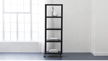 Online Designer Kids Room go-cart carbon five-shelf bookcase