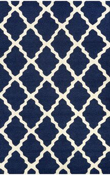 Online Designer Living Room Homespun Moroccan Trellis Rug