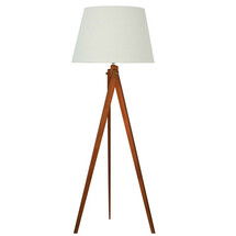 Online Designer Living Room Tri Pod Designer 63" Wood Floor Lamp