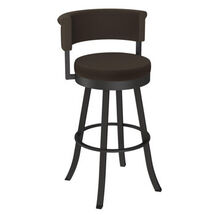 Online Designer Dining Room Americo 30" Swivel Barstool - Variegated Gray