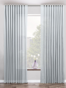 Online Designer Bedroom (White Sheer) curtain for big window glass