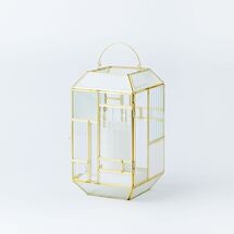 Online Designer Living Room Paneled Glass Lanterns