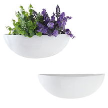 Online Designer Dining Room 2-Piece Ceramic Wall Planter Set (Set of 2)