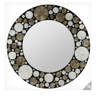 Online Designer Living Room Belleville Mirror