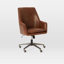 Online Designer Living Room Helvetica High-Back Leather Office Chair