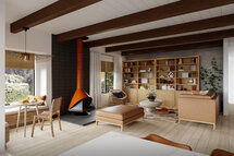 Online Designer Combined Living/Dining 3D Model