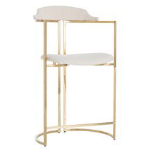 Online Designer Kitchen Muslin Counter Stool