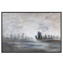 Online Designer Dining Room Fog Shades Hand Painted Canvas