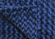 Online Designer Bedroom  Navy Blue Chenille