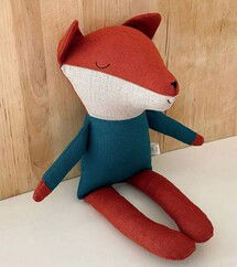 Online Designer Nursery Lille Folk Shop Stuffed Animal - Red Fox