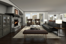 Online Designer Living Room 3D Model