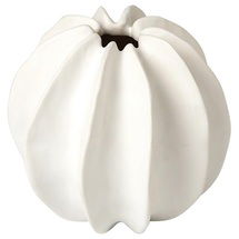 Online Designer Bedroom Dwell Studio by Global Views Sea Star Coastal Beach Matte White Ceramic Table Vase