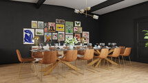 Online Designer Dining Room 3D Model