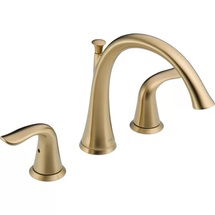 Online Designer Bathroom Lahara Widespread Bathroom Faucet 3 Hole, 2-handle Bathroom Sink Faucet with Drain Assembly