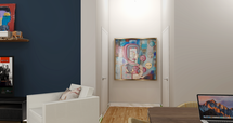 Online Designer Combined Living/Dining 3D Model