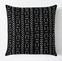 Online Designer Bedroom AFRICAN MUD CLOTH BOX & ARROW SQUARE PILLOW COVER