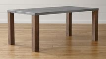 Online Designer Dining Room Galvin 72" Metal Top Dining Table