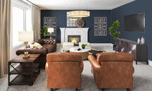 Online Designer Living Room 3D Model