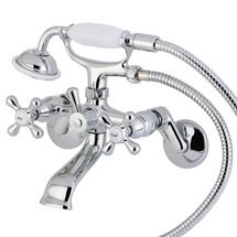 Online Designer Bathroom KS266C Victorian Wall Mount Clawfoot Tub Faucet