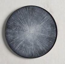 Online Designer Combined Living/Dining blue radial wall art i