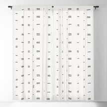 Online Designer Home/Small Office Hammah Mudcloth Blackout Curtain