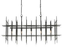 Online Designer Combined Living/Dining Steelhouse Rectangular Chandelier