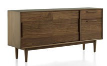 Online Designer Living Room Tate Walnut 64.5" Credenza/Media Console