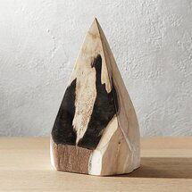 Online Designer Living Room PETRIFIED WOOD PYRAMID