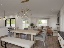 Online Designer Combined Living/Dining 3D Model