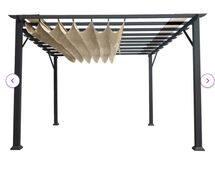 Online Designer Patio Aluminum Pergola with Canopy