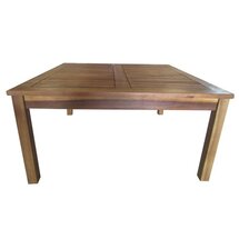 Online Designer Living Room Waurika Outdoor Wood Coffee Table