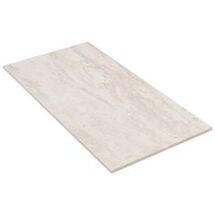 Online Designer Combined Living/Dining Basic Travertine Cream 12x24 Matte Porcelain Tile