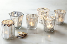 Online Designer Living Room Mercury Tealights (Set Of 6)