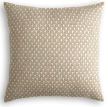 Online Designer Combined Living/Dining Square Cotton Pillow Cover & Insert