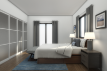 Online Designer Bedroom 3D Model