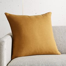 Online Designer Combined Living/Dining 18" LUMIAR DIJON PILLOW WITH DOWN-ALTERNATIVE INSERT