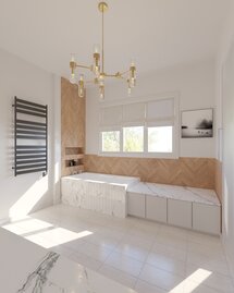 Online Designer Bathroom 3D Model