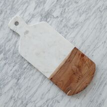 Online Designer Kitchen Marble & Wood Cutting Board