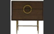 Online Designer Bedroom Eatmon Acacia 2 Drawer Nightstand