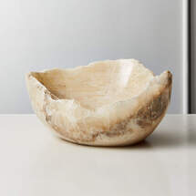 Online Designer Living Room Onyx Raw Edge Stone Bowl