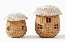 Online Designer Nursery Mushroom Baskets (Set of 2)