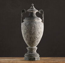 Online Designer Hallway/Entry Weathered Stone Greek Urn